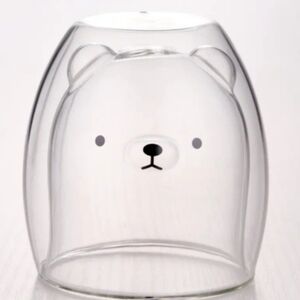 Bear Glass Cup